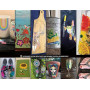 36 Stylos de Peinture Acrylique à Pointe Flexible avec Couleurs Essentielles - Contrôle Automatique du Flux 1-5mm pour Peinture