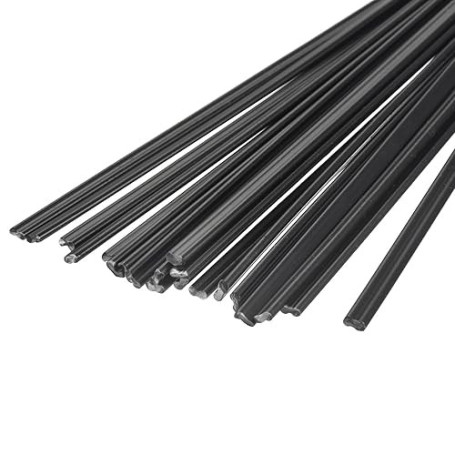 QUARKZMAN 20Pcs de Baguettes de Soudage en Plastique de 8 Pouces pour PP, pour Pare-Chocs de Voiture, Réparation de Kayak, Soude