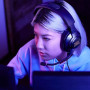 JBL Quantum 400 – Casque gaming filaire avec son Signature Quantum JBL et Quantum SURROUND – Avec micro et effets lumineux RGB –