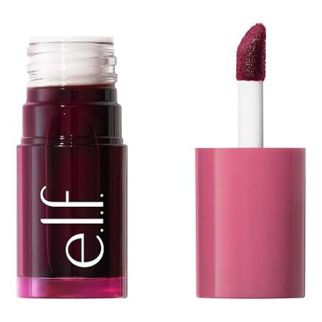 e.l.f. Sheer For It Blush Encre polyvalente pour lèvres et joues pour une couleur naturelle et durable, végétalienne et sans cru