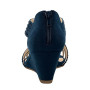 PIZZ ANNU Sandales Femme Été Compensées à Plateforme Escarpins Strass Sandale à Talon Compensé Mode Confort pour Soirée Mariage