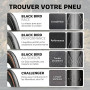 Hutchinson Blackbird Pneu pour vélo de Route Performance Tubetype