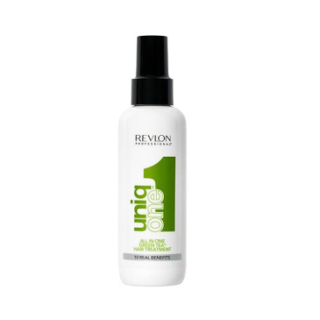 Revlon Professional UniqOne, Masque en Spray Sans Rinçage (150 ml), Soin Cheveux Nourrissant et Réparateur, Formule Vegan, Tous