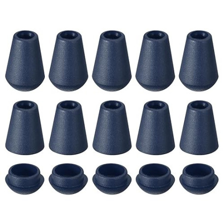 QUARKZMAN 20Pcs Bouchons D'Extrémité de Cloche Verrouillage D'Extrémité de Corde en Plastique Attaches de Corde Clip à Bascule A