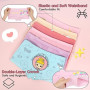HAGOT 12 Pièces Coton Boxer Fille, Enfants Coton Boxer, Confortable sous-vêtements pour Filles 4-9 Ans
