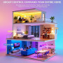 Auxmir Ampoule Connectée WiFi, Ampoule LED Intelligente E27 Multicolore 2700K-6500K 10W 800LM, Compatible Alexa/Google Home, 16