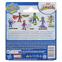 Marvel Spidey et Ses Amis Extraordinaires, Figurine Hulk de 7,5 cm avec Accessoire, Jouets de Super-héros pour Enfants, dès 3 An