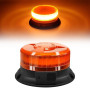 antom Gyrophare LED Sans Fil Rechargeable 12V-24V orange phare d’avertissement clignotant magnétique 9 Modes de Flash avec avec