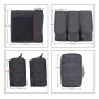 ACEXIER Gilet Airsoft Molle Gilet Tactique Porte Plaque Swat Gilet de Pêche Chasse Paintball Gilet Militaire Armée Armure Police