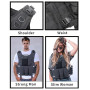ACEXIER Gilet Airsoft Molle Gilet Tactique Porte Plaque Swat Gilet de Pêche Chasse Paintball Gilet Militaire Armée Armure Police