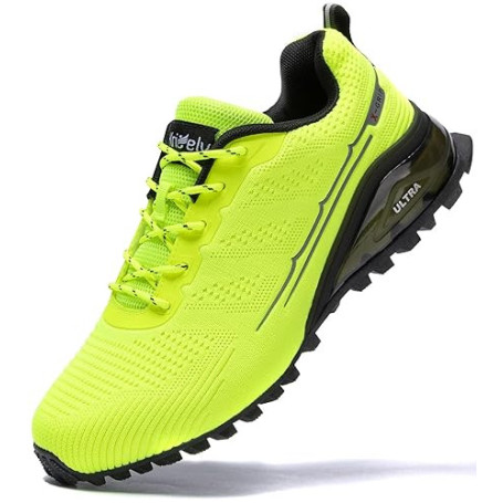 Kricely Chaussures de Trail Homme Respirantes Antidérapantes Chaussure de Randonnée Trekking Outdoor Fitness Chaussures de March