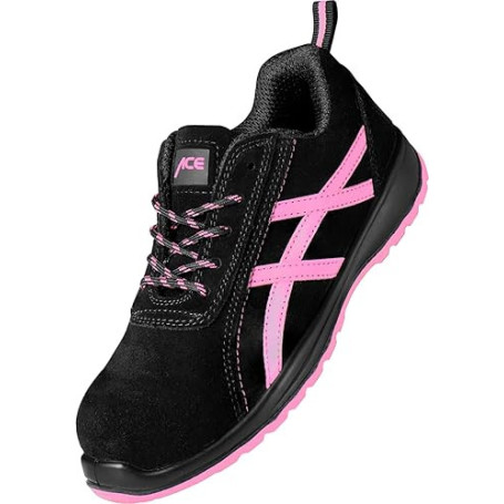 ACE Aurora Chaussure de travail S1 - chaussure de sécurité mode avec embout acier pour femmes - super légère