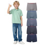Channo Boxers Garçon sans Coutures: Caleçons Doux Confortables Durables Respirants pour Jeunes Enfants Quotidien 5 Pièces