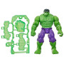 Marvel Avengers ActionVerse, Figurine Hulk de 11,5 cm et Accessoires, Jouets de Super-héros et Figurines pour Enfants, dès 4 Ans