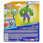 Marvel Avengers ActionVerse, Figurine Hulk de 11,5 cm et Accessoires, Jouets de Super-héros et Figurines pour Enfants, dès 4 Ans