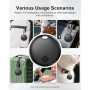 Smart Air Traceur Tag, Compatible avec Apple Find My (iOS Uniquement), étanche IP67, Batterie Remplaçable, Localisateur de Clés/