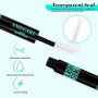 Collage et Scellement des Cils Colle Faisceau de Cils - Colle pour Baguette de Mascara 10ml - Lash Seal 2 in 1 DIY Lash Clusters
