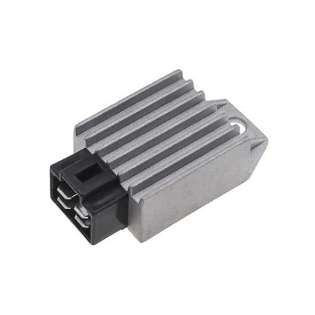 OTOTEC Régulateur de tension 12V à 4 broches Compatible avec moteur GY6 50cc 125cc 150cc pour cyclomoteurs, scooters, quads, kar