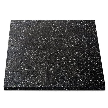 Tapis anti-vibration 60 x 60 cm, Fabriqué en Allemagne, Pour machine à laver, sèche-linge, etc., Peut être découpé, (60 x 60 x 1