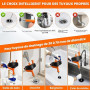 Furet Déboucheur Canalisation - 10M Furet Plomberie Flexible avec Gants, Sac de Rangement - Spirale de Nettoyage de Canalisation