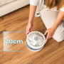 Cecotec Ventilateur Portable Pliable EnergySilence 800 FoldAir. Batterie 7200mAh, Design extensible et réglable, 5 pales aérodyn