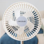 Cecotec Ventilateur Portable Pliable EnergySilence 800 FoldAir. Batterie 7200mAh, Design extensible et réglable, 5 pales aérodyn
