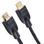 Amazon Basics Câble HDMI 4K de 1.8 m - Haute Performance 18 Gbps avec Ethernet, 4K@60Hz, 2160p, Noir