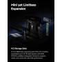 MINIS FORUM MS-02 Ultra Mini PC Station de Travail, Intel Core Ultra 5 235HX (14C/14T Jusqu’à 5,1 GHz), PCIe 5.0 x16, 4× DDR5, U