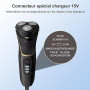 Newding 15V HQ8505 Rasoir Chargeur pour Philip HC5630 QP6651 QP6510 QP6520 QP6530 QP6541 QP6620 QP6650 MG7745 MG7730 MG7720, ave