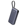 UGREEN Nexode 45W Batterie Externe 20000mAh Power Bank Charge Rapide Câble USB C Intégré PD3.0 Chargeur Portable PC LED Compatib