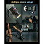 SMALLRIG RC 100B Lampe Vidéo COB avec Poignée, Lampe Vidéo Bicolore 2700K-6500K, Charge Rapide Type-C PD, Contrôle par Applicati