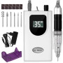 Ponceuse Pour Ongles 35000 RPM, AZ GOGO Lime a Ongle Electrique Professionnelle, Kit Manucure Pedicure Electrique Ongles Gel Ave