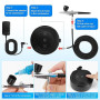 48 PSI Kit Aérographe Complet Professionnel,Airbrush Set Compressor avec 0.2/0.3/0.5 mm Buses pour pour modélisme, nail art, maq