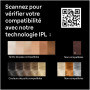 Braun Epilateur Lumiere Pulsee Intelligent Skin i·expert PL7431, Blanc et Bronze – Alternative au Laser à Domicile, Filaire, ave