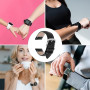 TIESOME Bracelet de montre en cuir, bracelet de remplacement en cuir de veau, bracelet à boucle en acier inoxydable pour hommes
