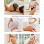 ALL OF SHE Lot de 5 Culotte sans Couture Femme Lingerie Femme Culottes Sexy en Dentelle Multipack S-XL