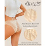 ALL OF SHE Lot de 5 Culotte sans Couture Femme Lingerie Femme Culottes Sexy en Dentelle Multipack S-XL
