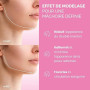 PLANTIFIQUE Masque Double Menton | Contour du Visage Femme et Homme | Bandeau Réutilisable aux Tissu Respirant Réglable | Ceintu