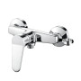 Ibergrif M12059-1 Mitigeur monocommande Douche, Robinet Douche Universel Filetage G1/2, Mitigeur de Douche Mural avec Support de