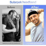 Sularpek Bandeau Cheveux Femme Homme Unisexe Antidérapant - 3 Pièces - Bandeaux Élastiques Sportifs pour Yoga, Running, Fitness,