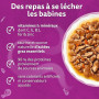 WHISKAS Aromatic Selection Sachets fraîcheur Fusions des Saveurs en Sauce pour Chat Adulte 4 variétés 84x85g