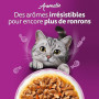 WHISKAS Aromatic Selection Sachets fraîcheur Fusions des Saveurs en Sauce pour Chat Adulte 4 variétés 84x85g