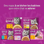 WHISKAS Aromatic Selection Sachets fraîcheur Fusions des Saveurs en Sauce pour Chat Adulte 4 variétés 84x85g
