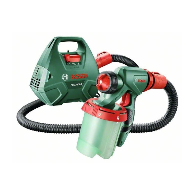 Image secondaire du Pistolet à peinture Bosch PFS 3000-2 650W - Basse pression - Pour intérieur et extérieur