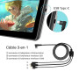 HUION Kamvas Pro 16 Tablette Graphique avec Ecran 15.6 Pouces avec 6 Raccourcis et 1 Barre Tactile Idéal pour Le Télétravail ...