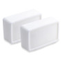 2kg (1kg+1kg) Base de savon de glycérine au beurre de karité, blanc sans SLS (Fondre et verser), Melt and Pour Soap Base with Sh