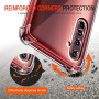 ivoler Coque pour Realme X50 Pro 5G, Ultra Transparent Étui de Protection en Silicone Antichoc avec Coins Renforcés, Clair Mince