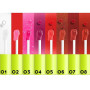 Lot de 4 rouges à lèvres hydratants à haute brillance Crystal Jelly - Hydratants et non collants - 12 heures