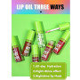 Lot de 4 rouges à lèvres hydratants à haute brillance Crystal Jelly - Hydratants et non collants - 12 heures