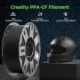 Creality PPA-CF Filament pour imprimante 3D, 1 kg, nylon haute performance avec 15 % de fibre de carbone, résistance, résistance